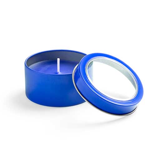 vela tapa transparente