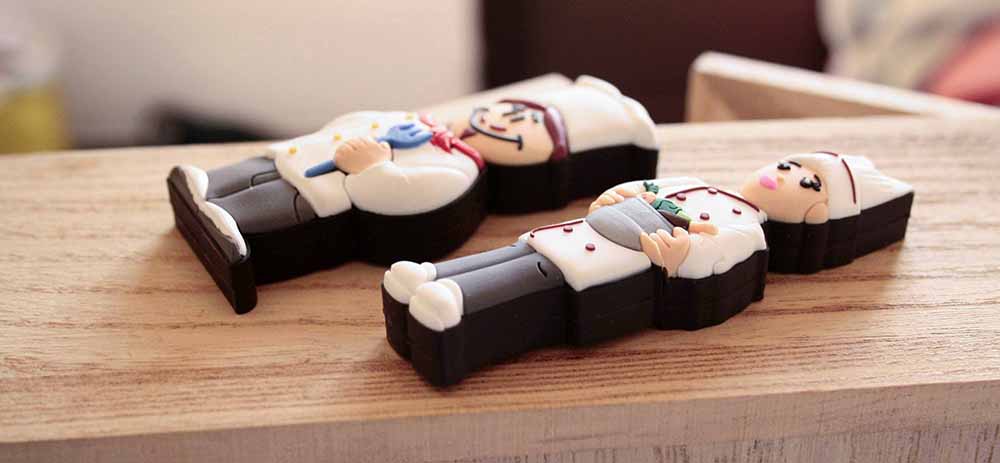 cocineros-pendrive pareja de usb cocineros
