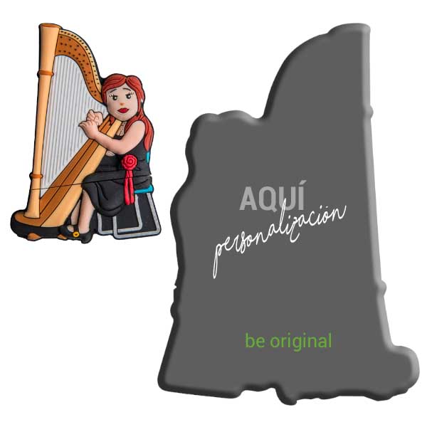 Pendrive para regalo de chicas artístas usb arpa