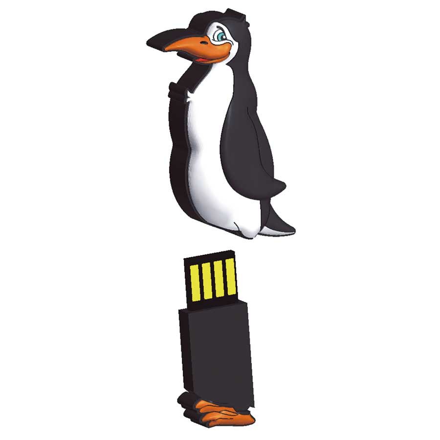 Pendrive Pingüino personalizado de 16 GB - Imagen 3