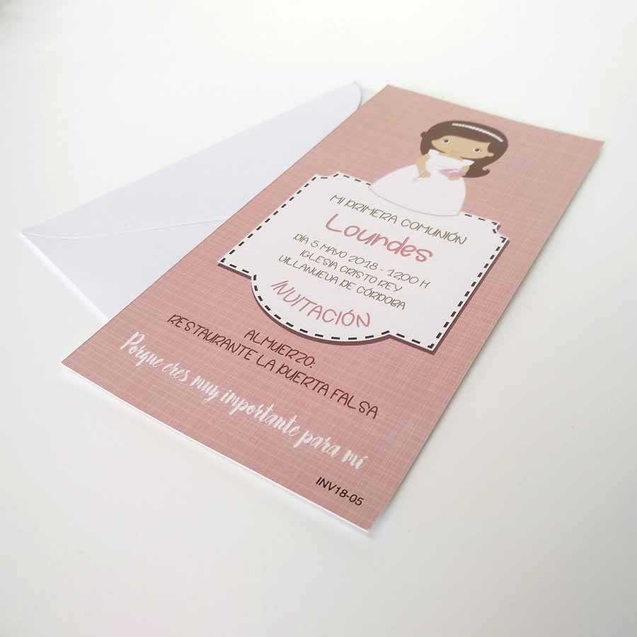 originales invitacinones para Primera Comunión