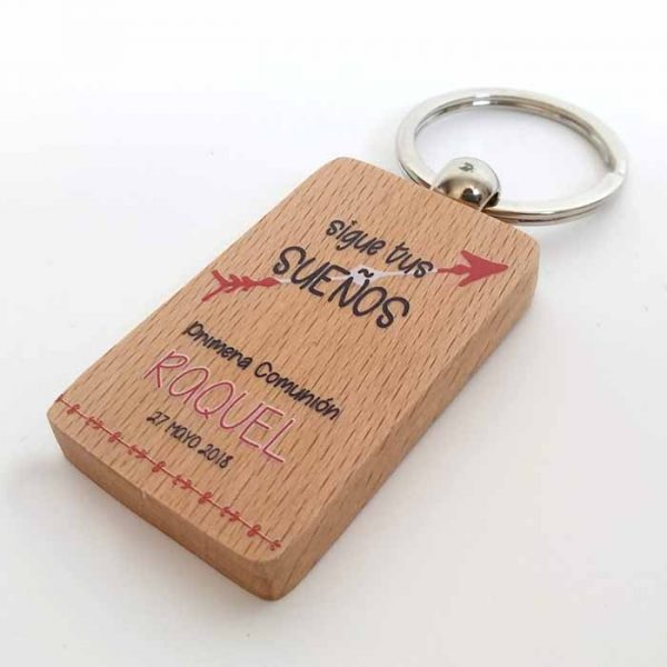 llavero para regalar a los invitados de tu Primera Comunión