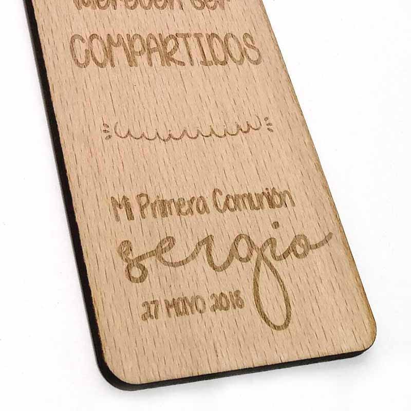 marcapáginas para regalos de comunión