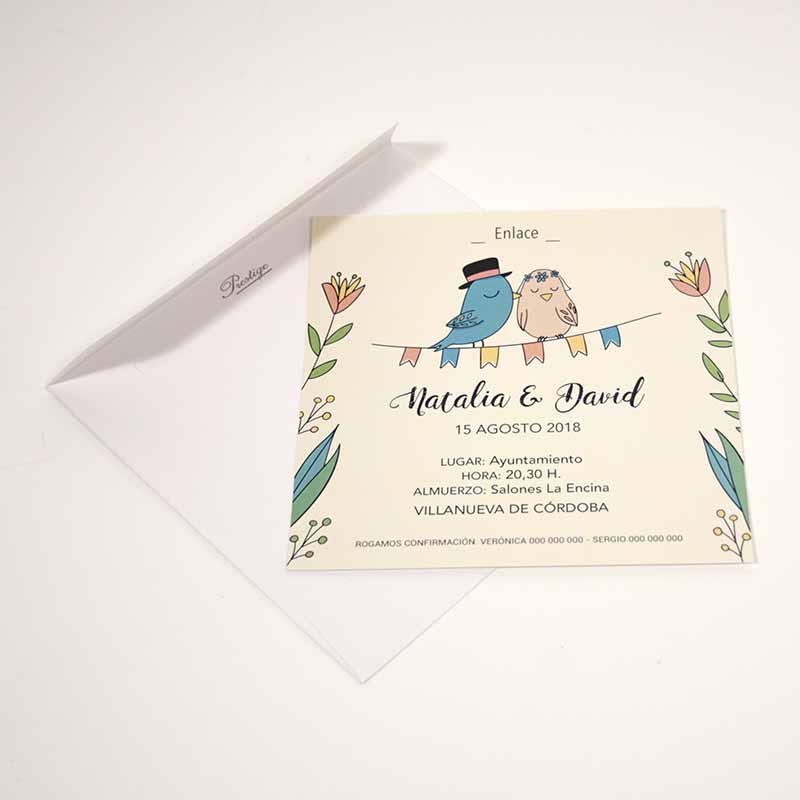 invit-boda-04-1 sobre e invitación modelo pajaritos