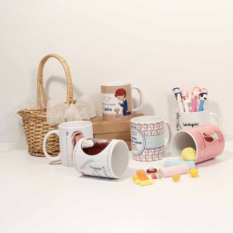 Tazas personalizadas con fotos Comunión
