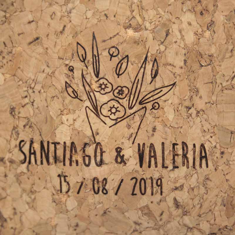 monederos de corcho personalizados