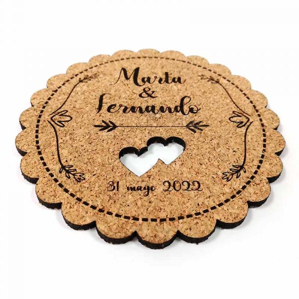 posavasos de corcho