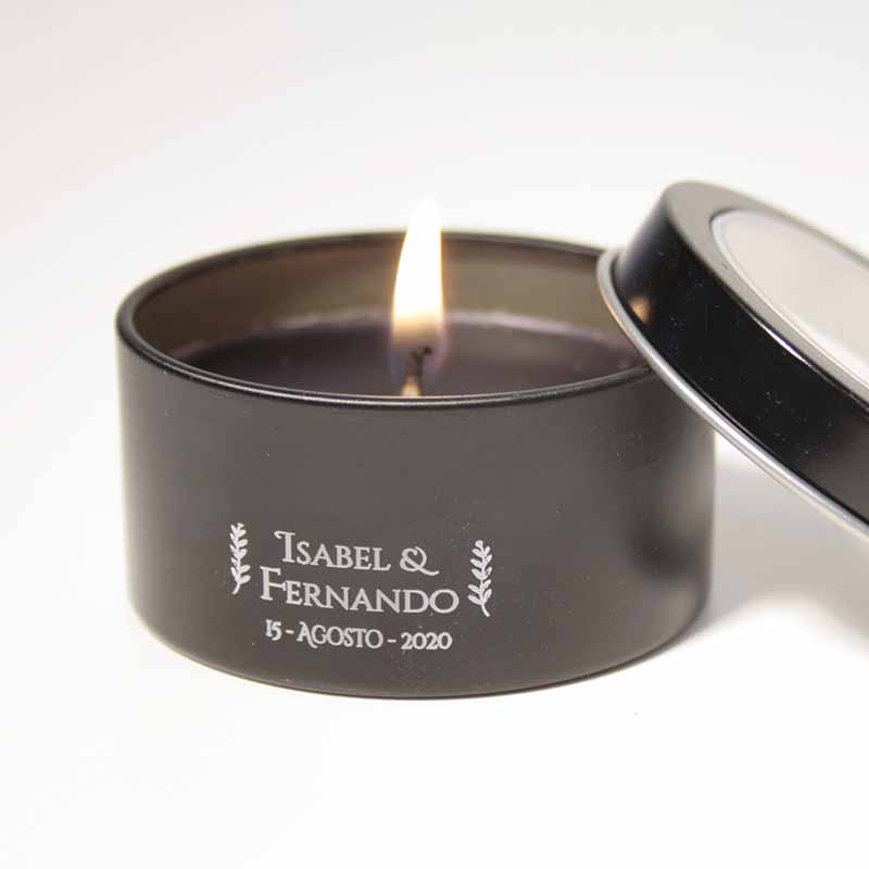 Velas para bodas perfumadas baratas para regalar a los invitados de tu próximo evento