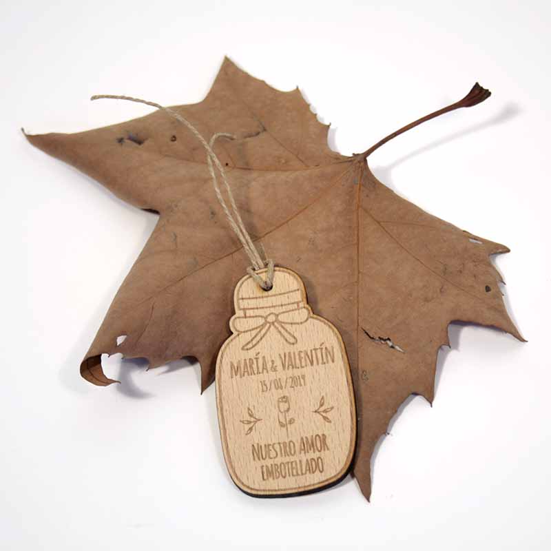 etiqueta personalizada para regalos de boda