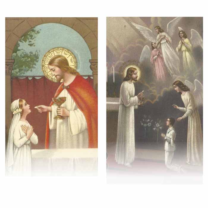 REC20-506-6 originales diseños estampas comunión antiguas