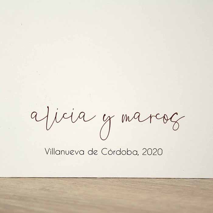 Invitación de boda Corazón - Imagen 5