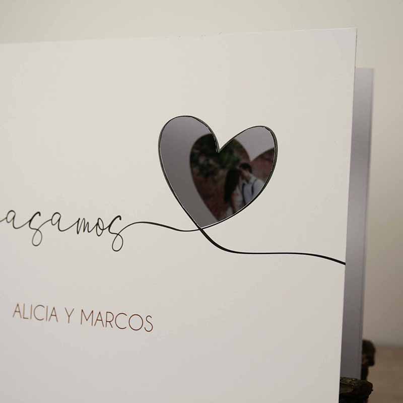 invitaciones de boda con fotos