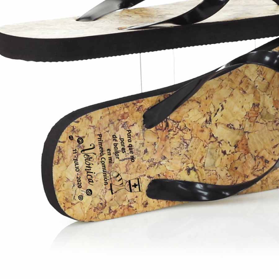 Par de chanclas personalizadas para eventos - Imagen 4