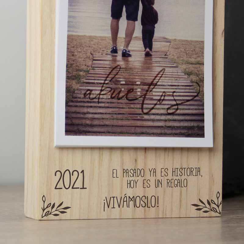 regalos originales navidad. Calendario madera para decorar