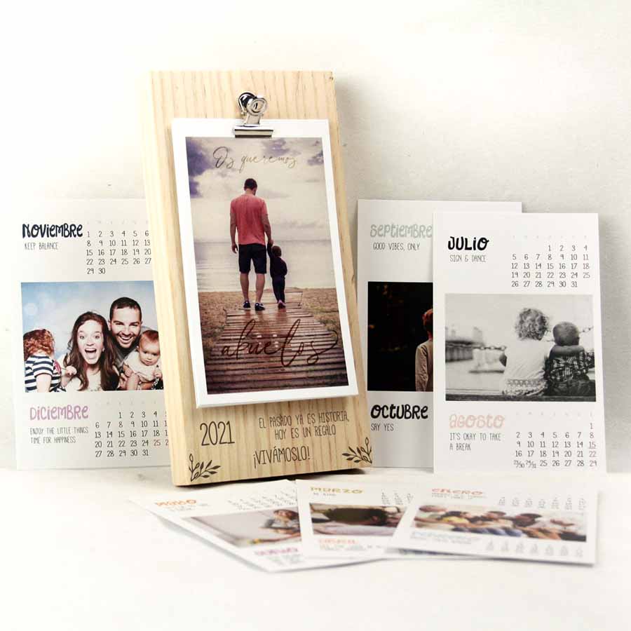 calendarios con fotos personalizados 2023