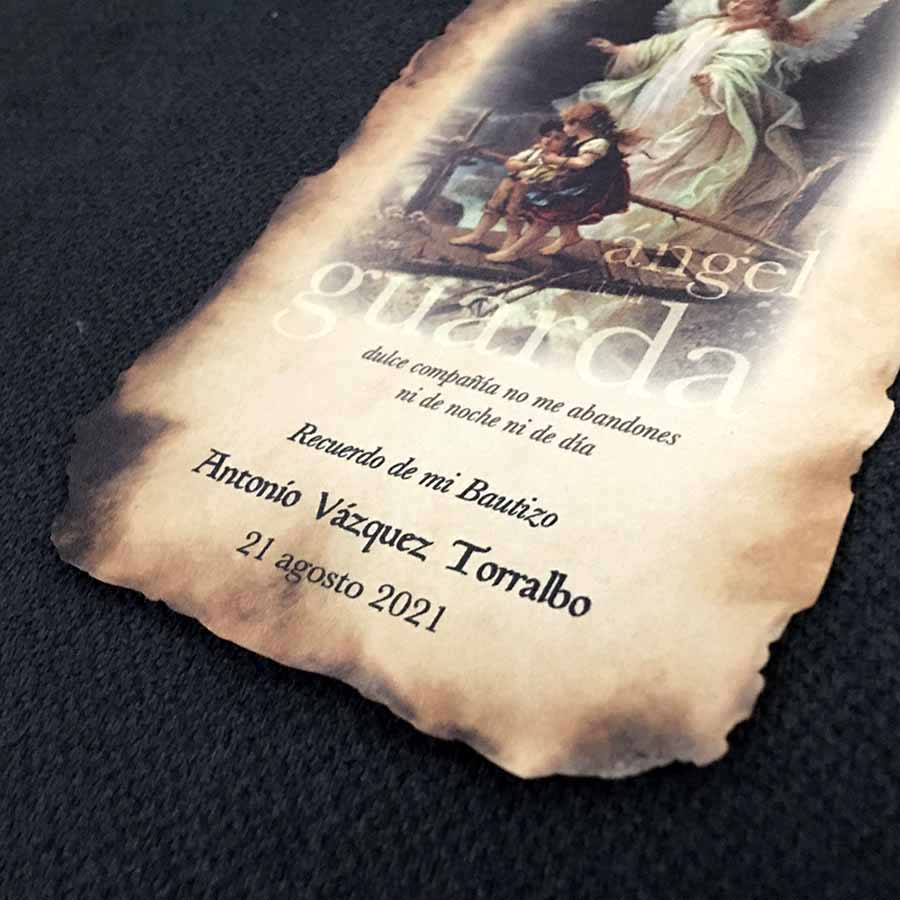 Regalos para Bautizo originales: Recordatorio "Pergamino" - Imagen 6