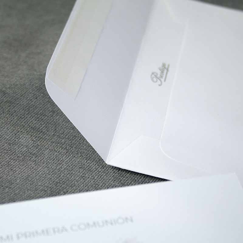 Invitación de comunión original en acuarela "Paloma" - Imagen 3