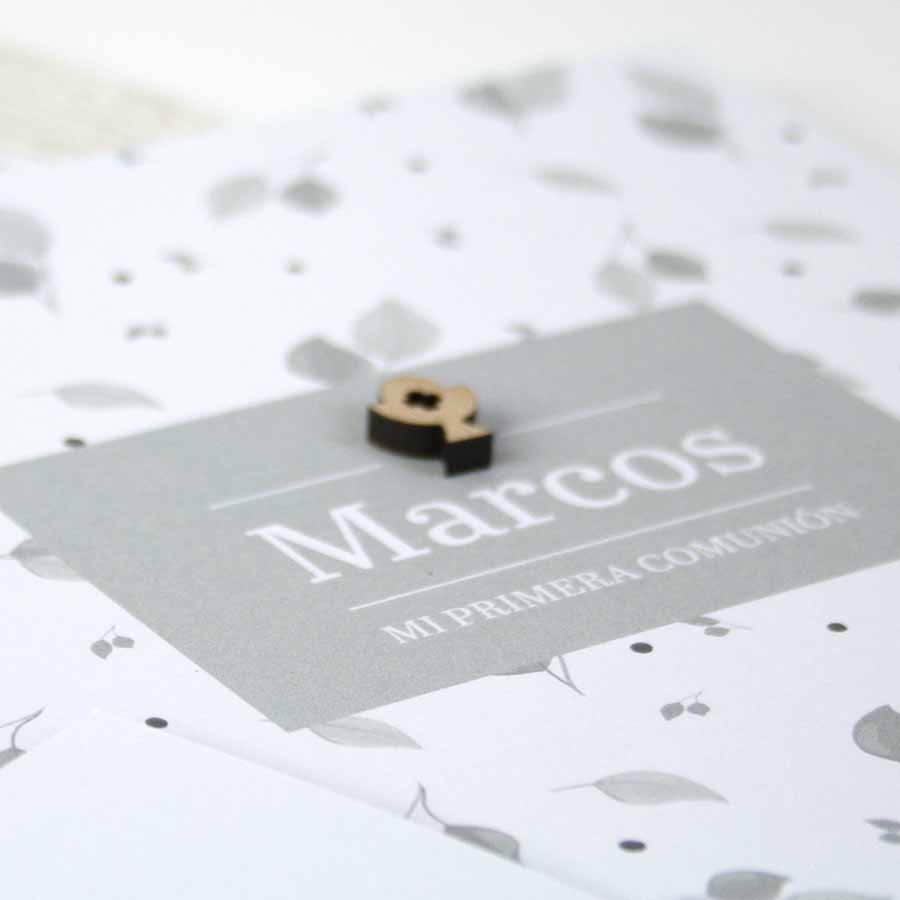 elegantes invitaciones comunion