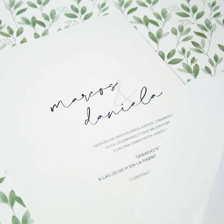 invitacion-boda-sencilla-4 invitacion boda sencilla muy original y barata