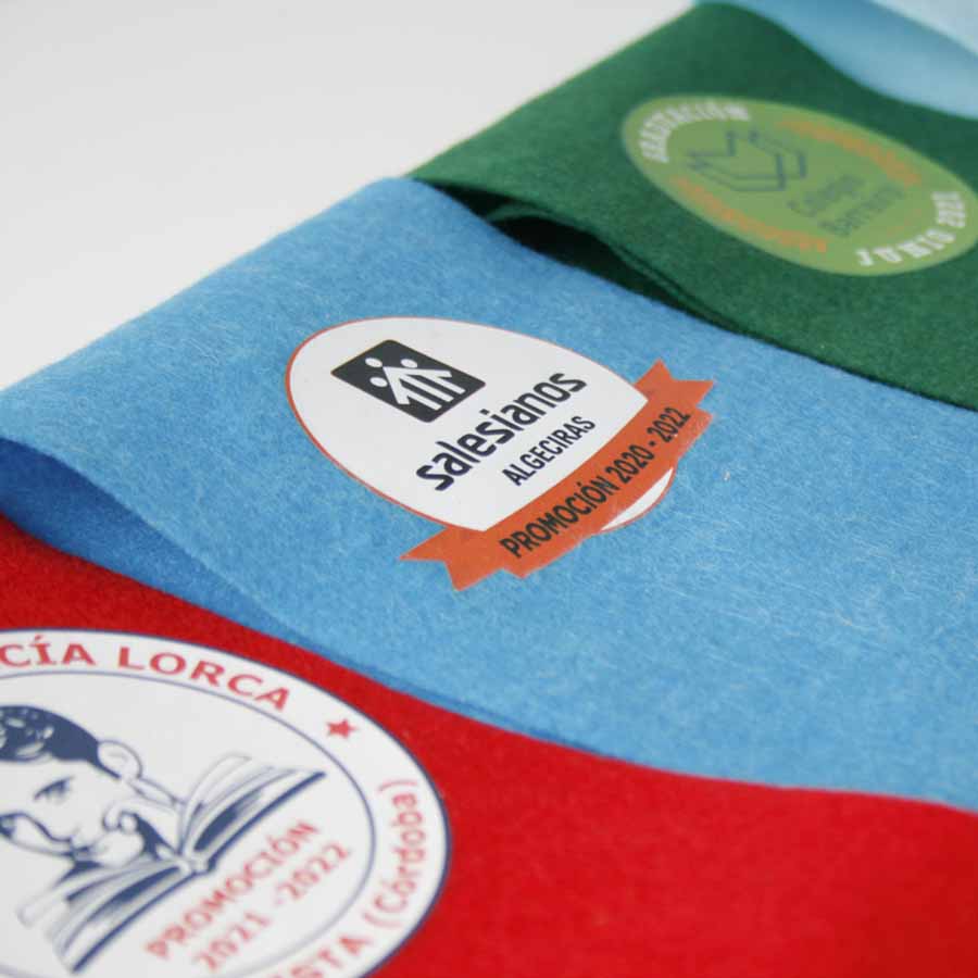 comprar becas graduación personalizadas online, de calidad y baratas