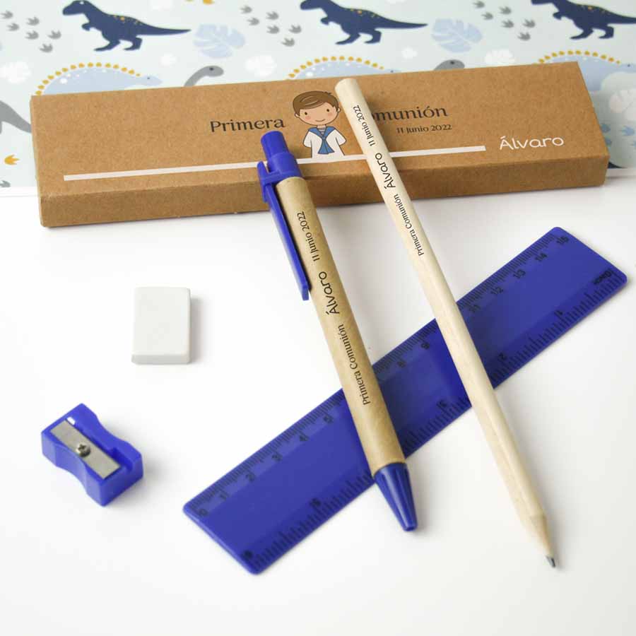 set-boligrafo-regla-A-1 detalles comunión para niños
