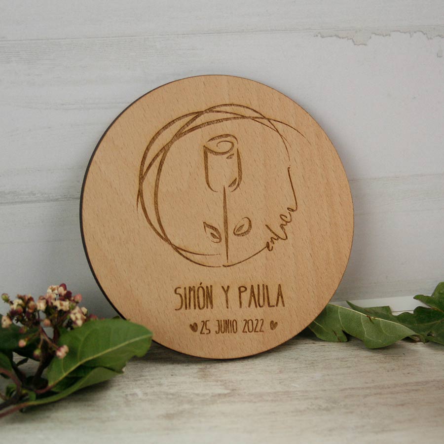posavaso-personalizado posavaso personalizado para regalar en bodas