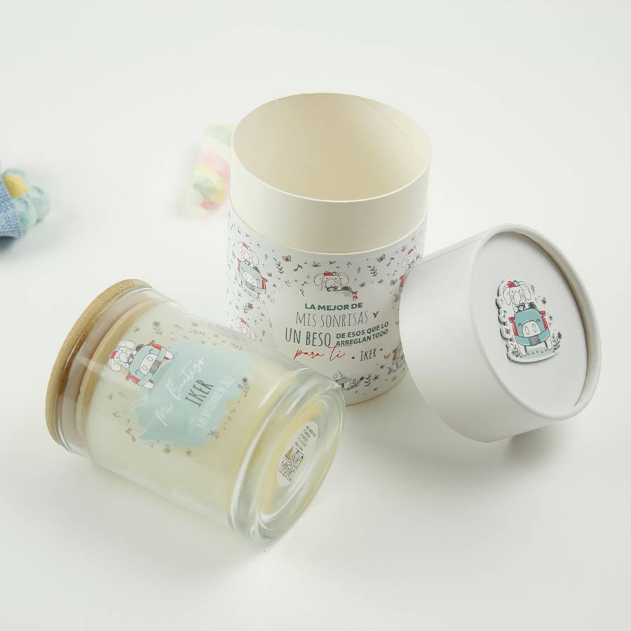 vela-bautizo-personalizada-elefante10 Detalles para invitados de bautizo detalles originales