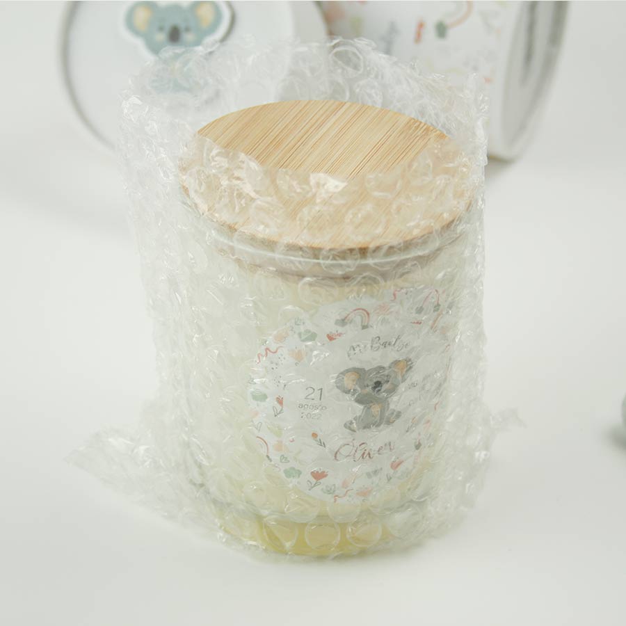 Velas para regalos de bautizo