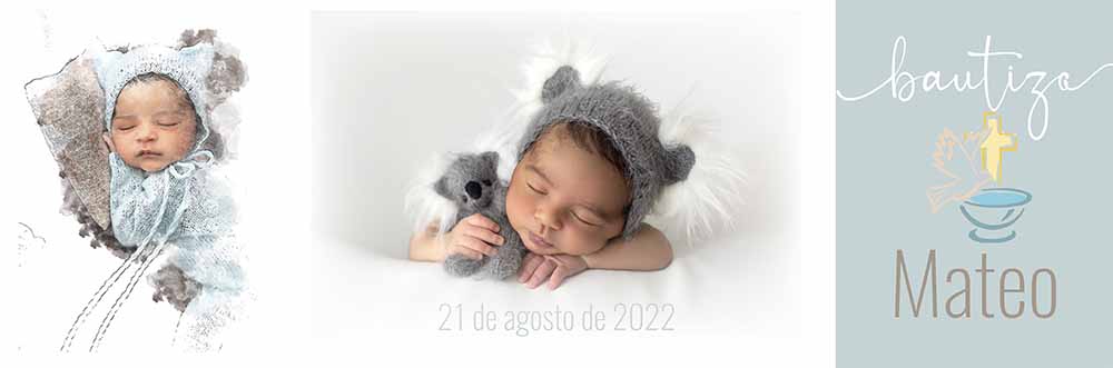 regalos con fotos para bautizo