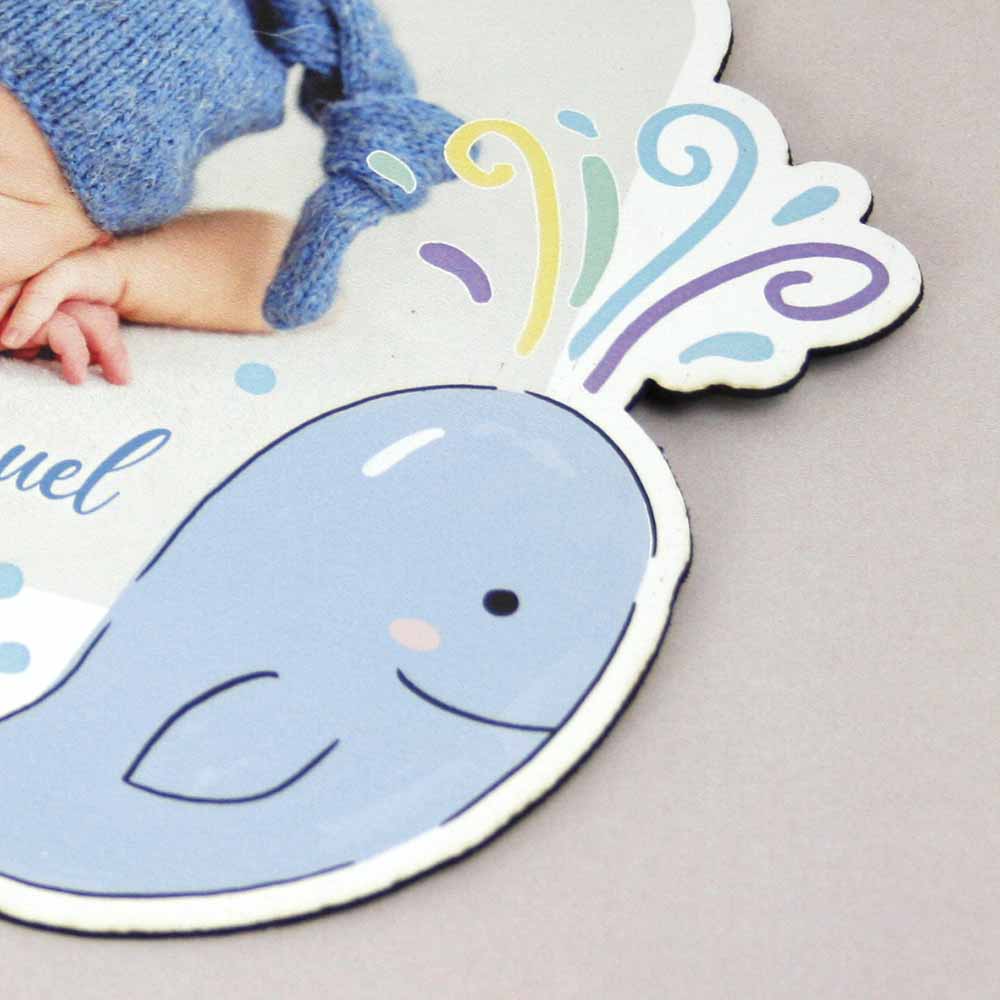 detalles sobre el imán modelo ballena para regalos de invitados al bautizo de vuestros familiares