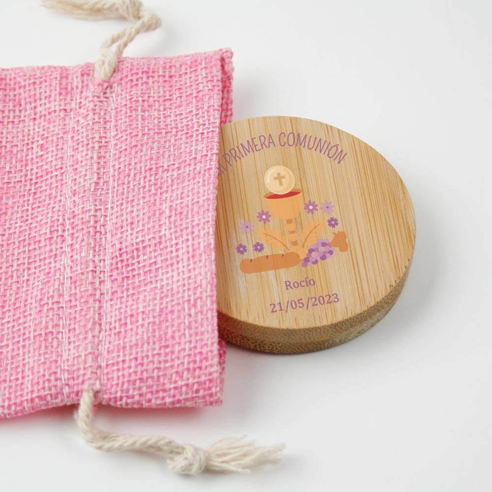 detalles-para-una-comunion abridor con imán personalizado para regalo de Comunión