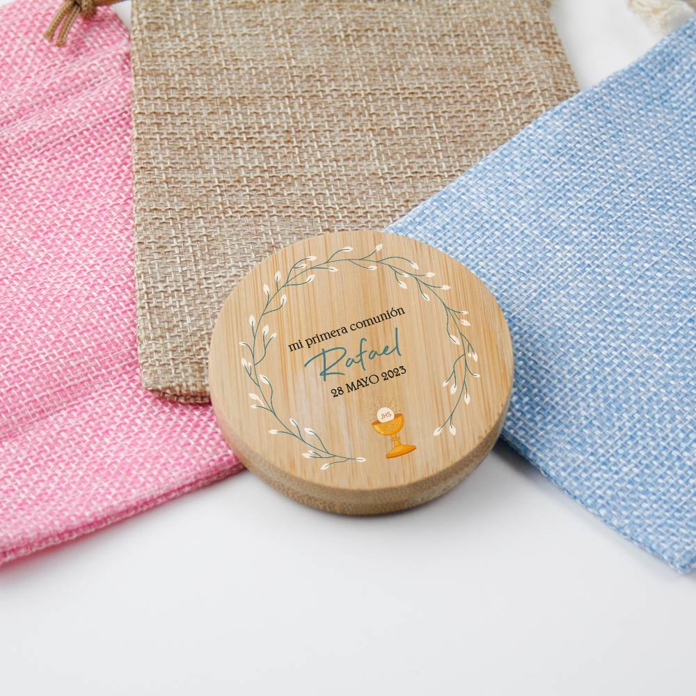Imán personalizado como regalos originales y personalizados para invitados de Comunión