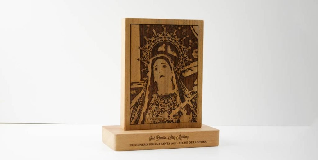 detalles cofrades originales y personalizados: placas homenaje personalizadas
