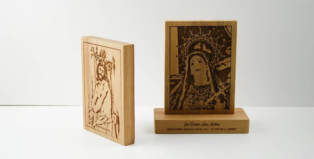 regalos religiosos semana santa. Placas homenaje personalizadas