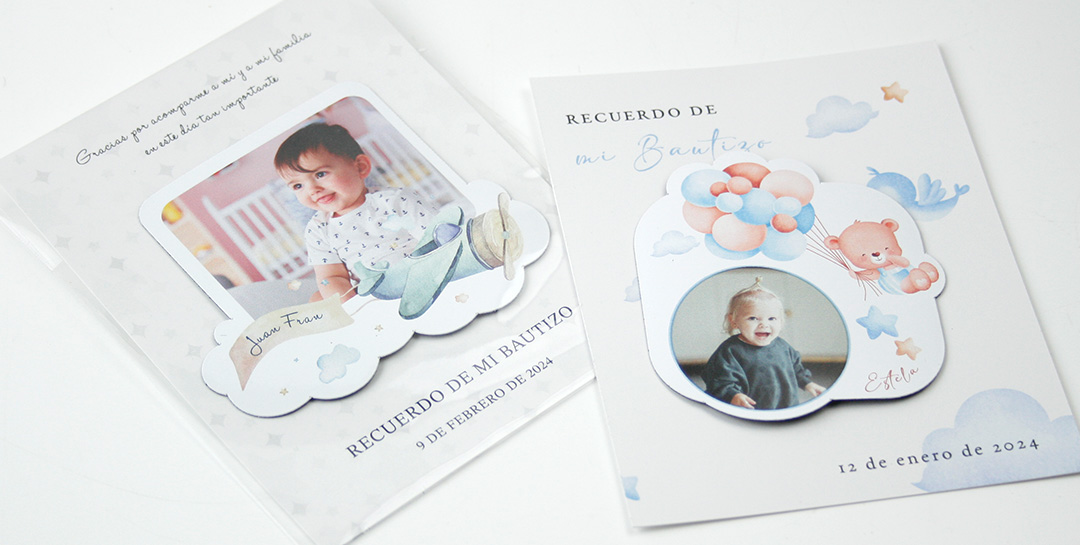 imanes-con-fotos-para-bautizos regalos para invitados de bautizo con foto