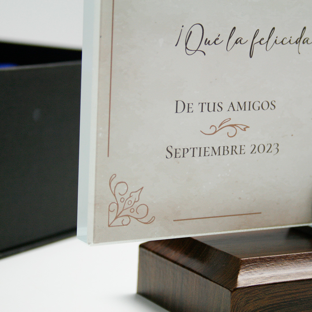 placa homenaje y agradecimiento jubilacion
