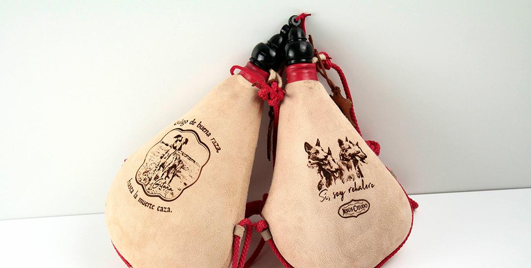 bota-vino-personalizada-para-cazadores regalo de caza
