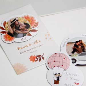 Imanes personalizados boda