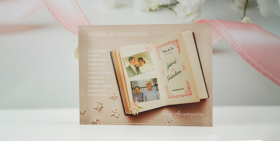 recuerdos personalizados 50 aniversario
