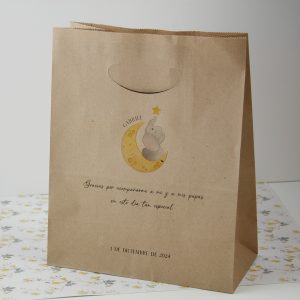 bolsa regalo bautizo personalizada
