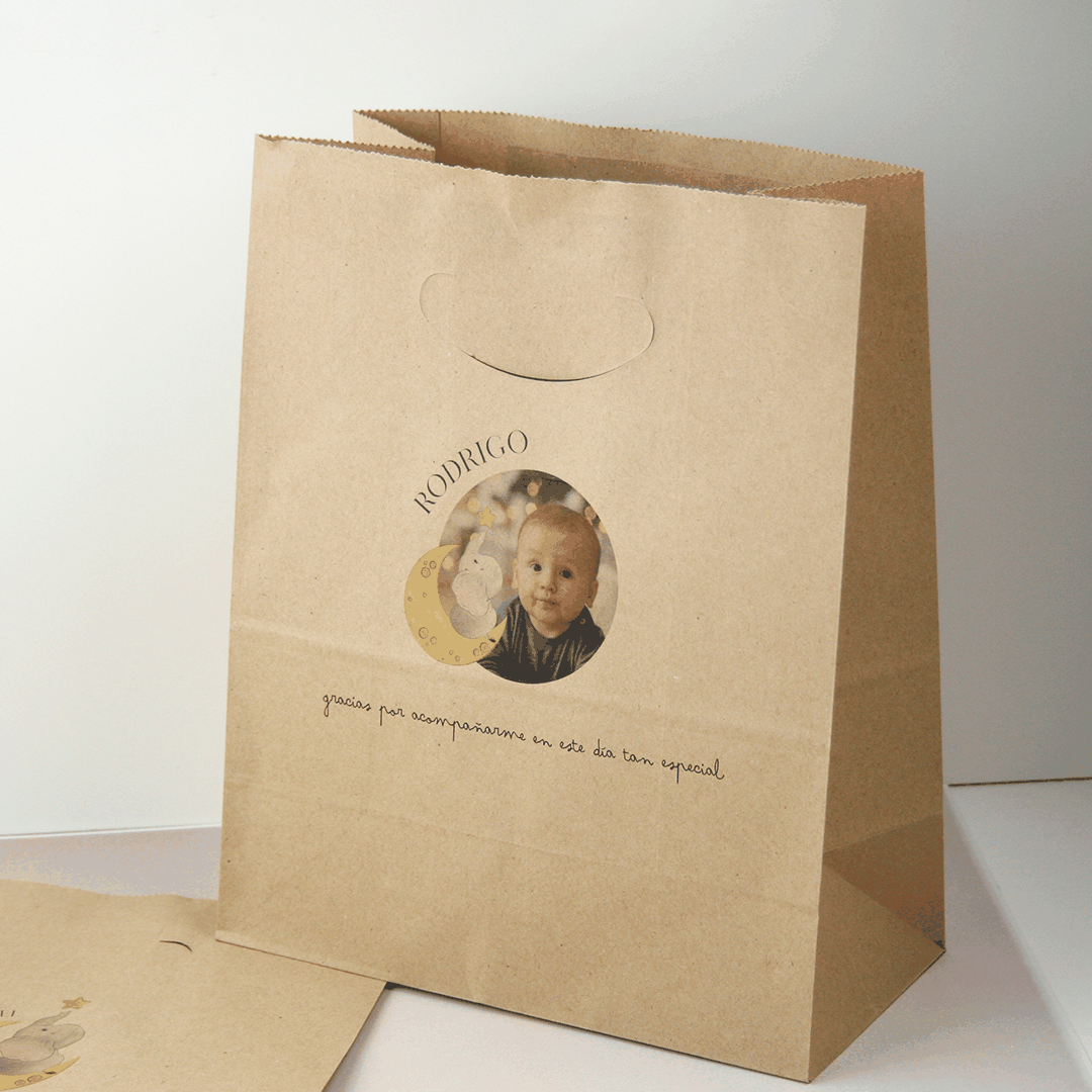 bolsa regalo papel personalizada
