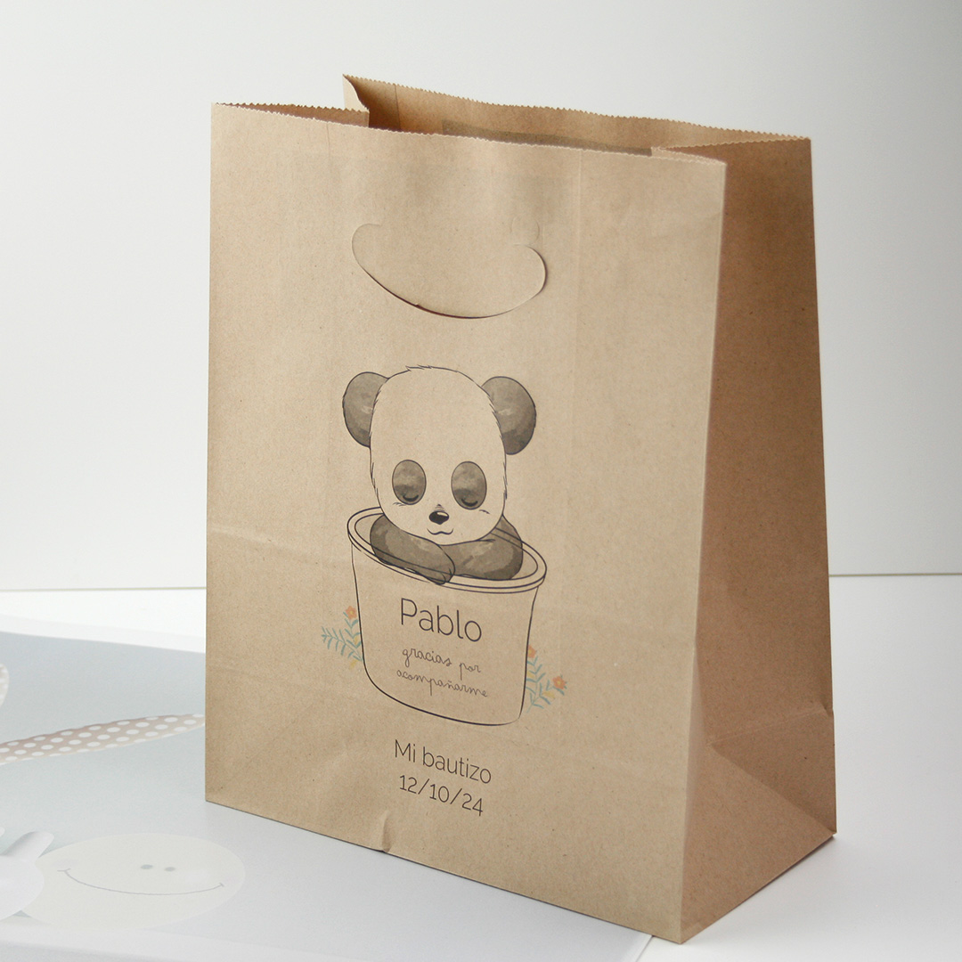 bolsitas personalizadas para detalles de bautizo