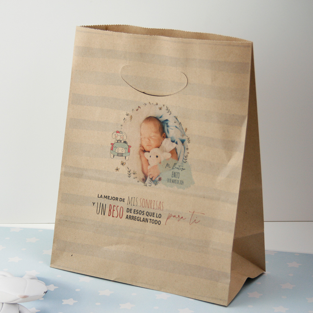 bolsas papel bautizo