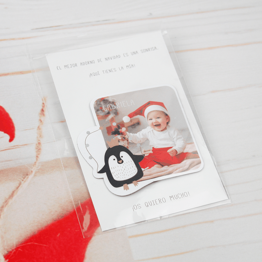 imanes navidad personalizados para regalar con foto para nevera
