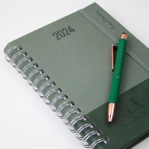 agenda personalizable 2024 con nombre