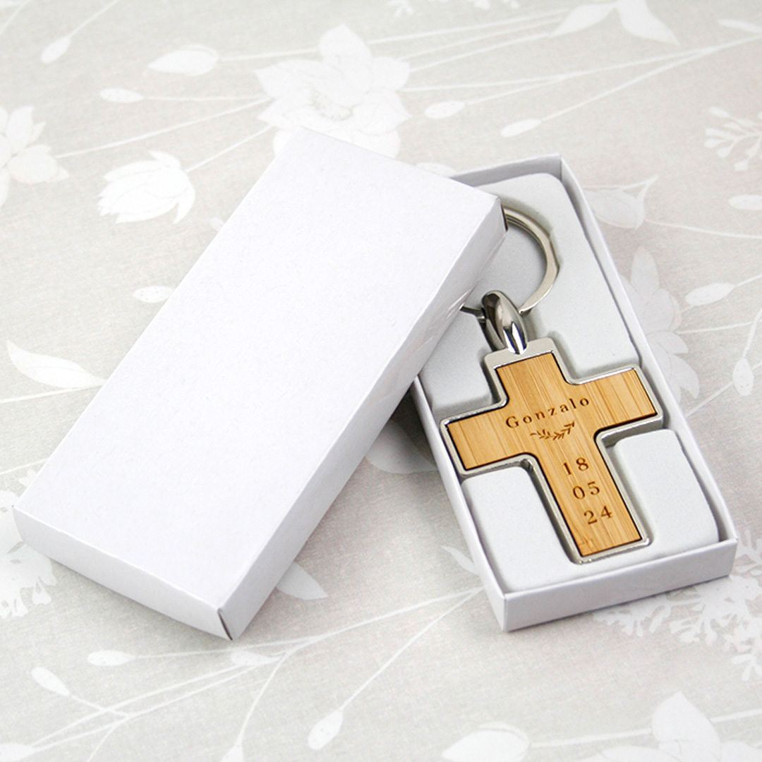 llaveros para invitados de comuniones originales