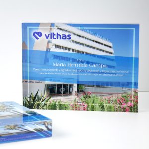 placa reconocimiento laboral empresa