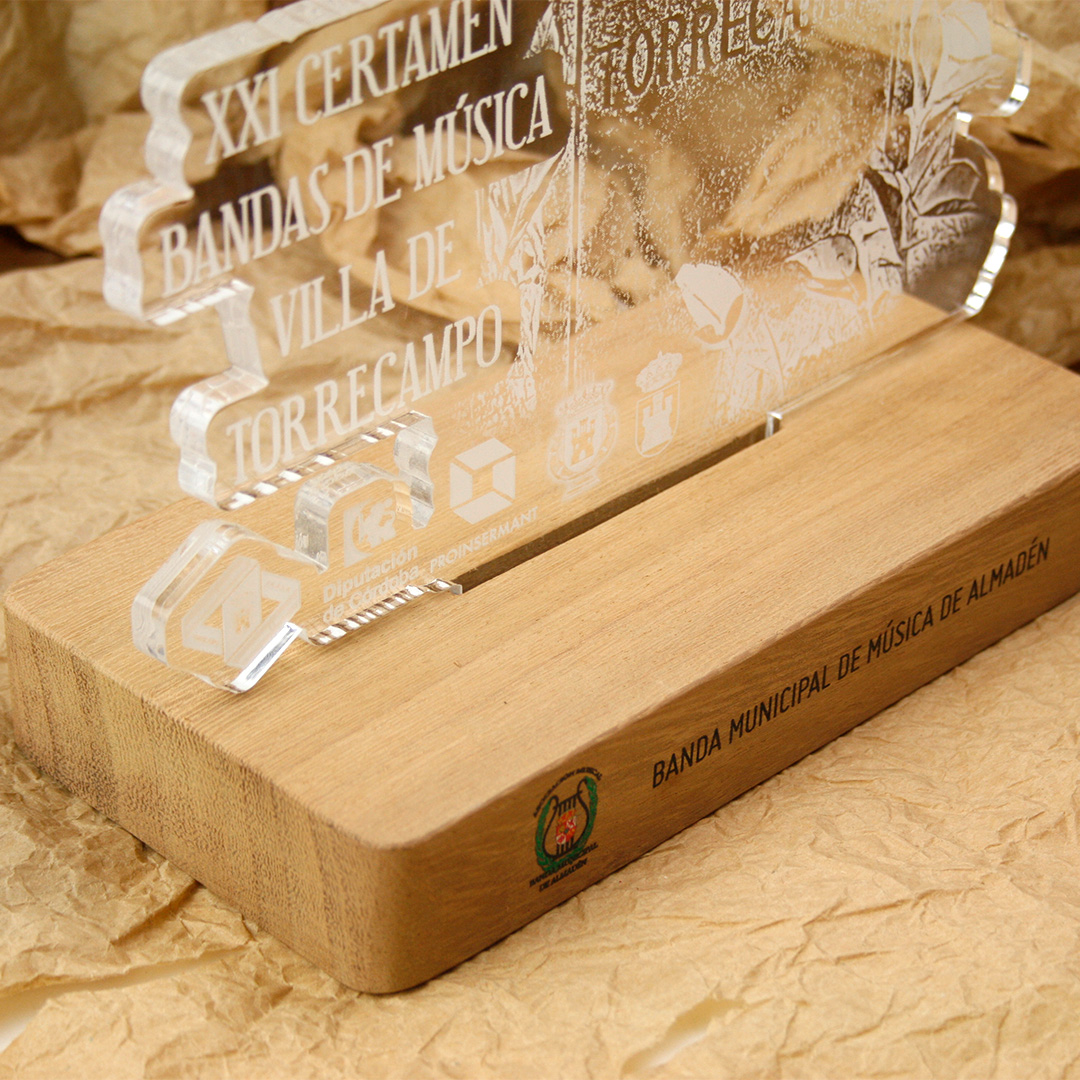 placas diseñadas a medida para eventos