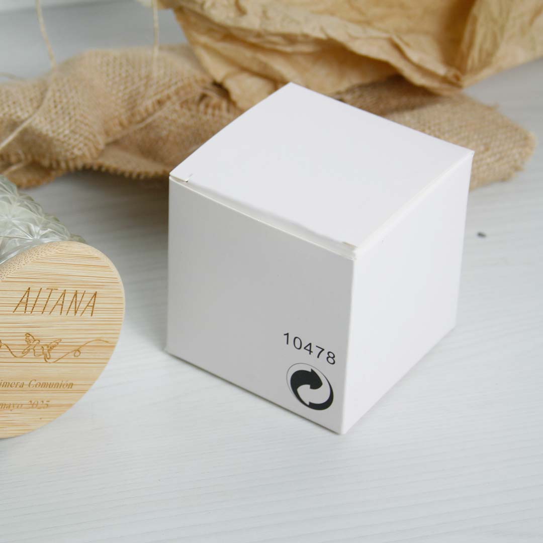 caja de presentación para velas