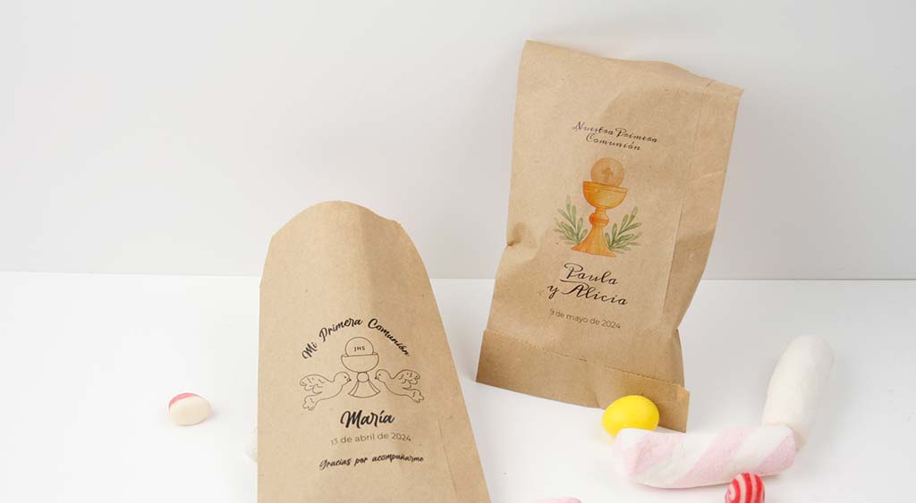 bolsitas-para-comuniones packaging para comunión personalizado a medida